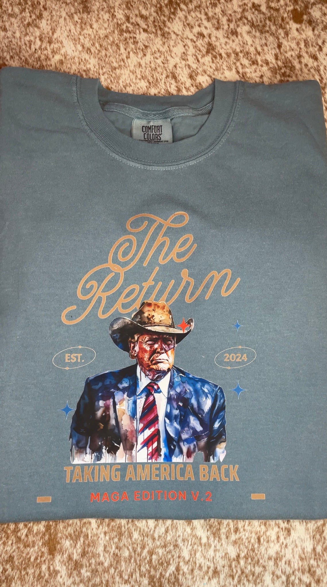 The Return Cowboy Trump Tee