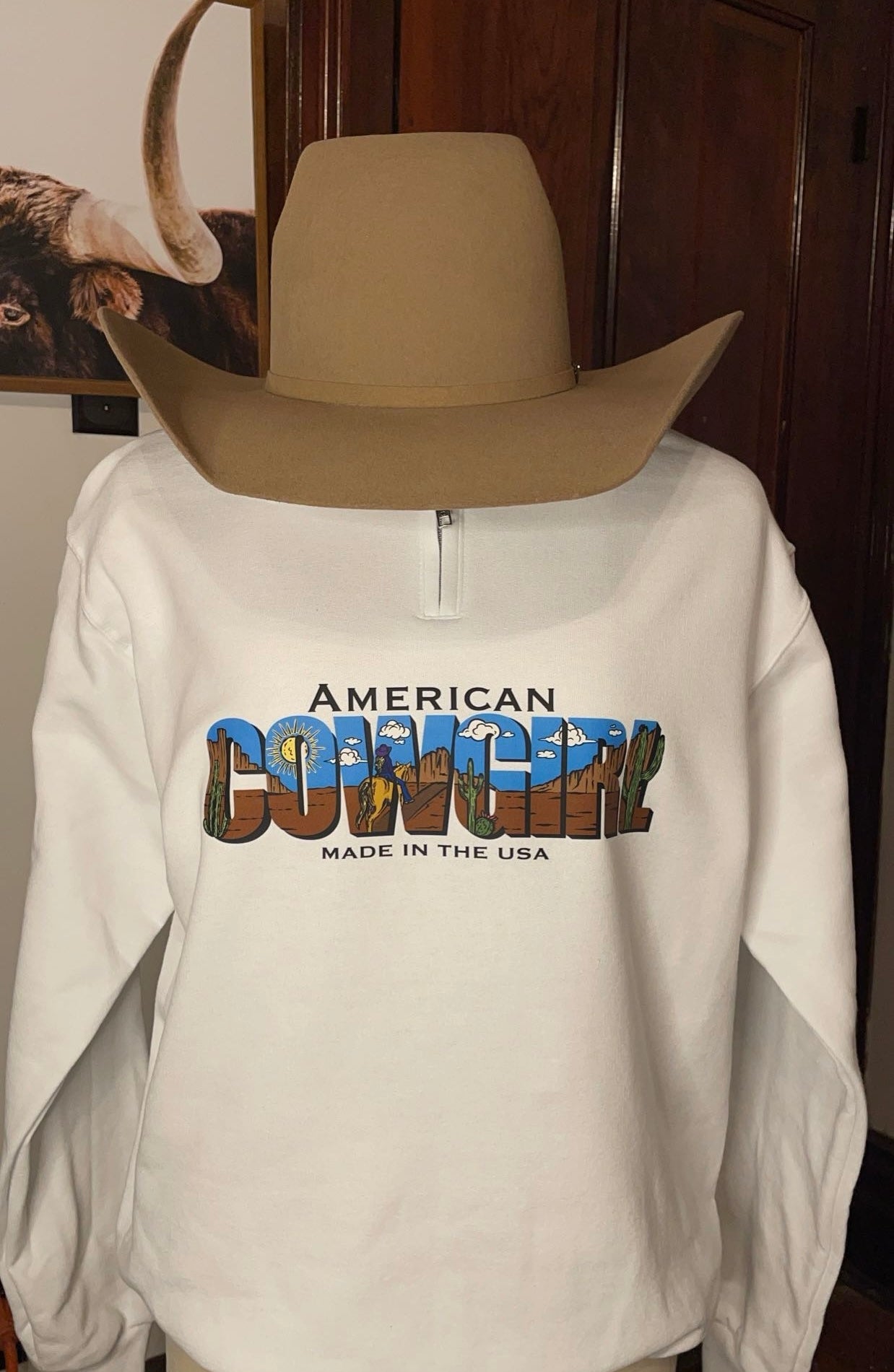 American Cowgirl Quarter Zip