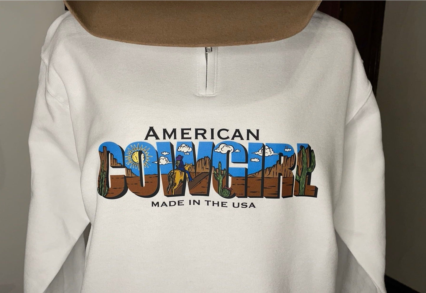 American Cowgirl Quarter Zip