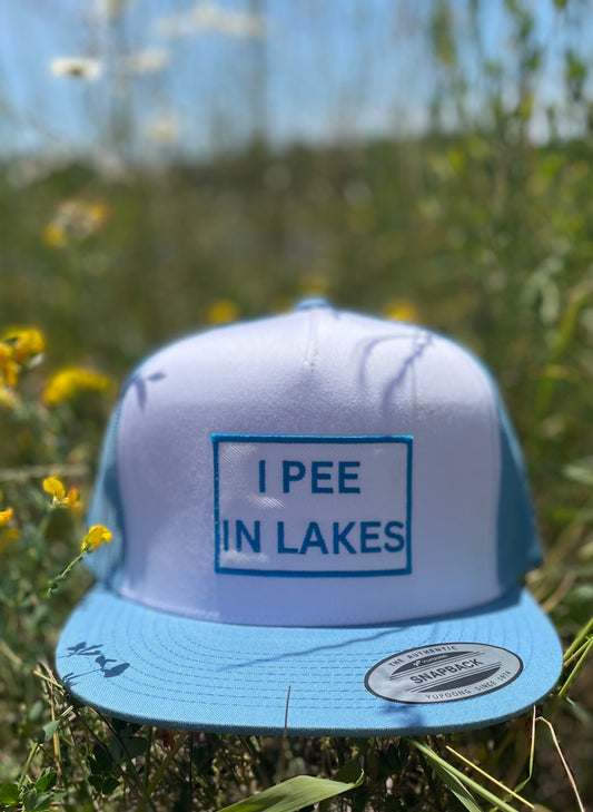 I PEE IN LAKES Trucker cap