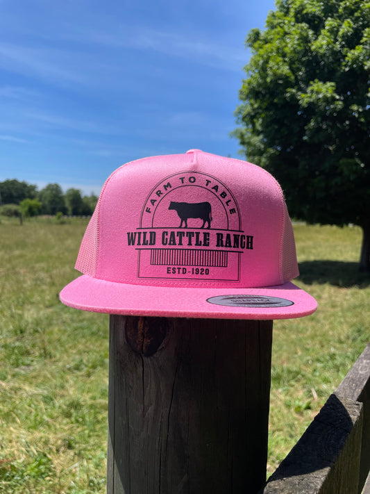 Wild Cattle Ranch Trucker Cap