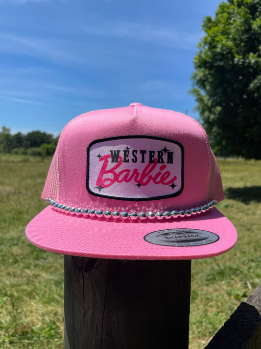 Western Barbie Trucker